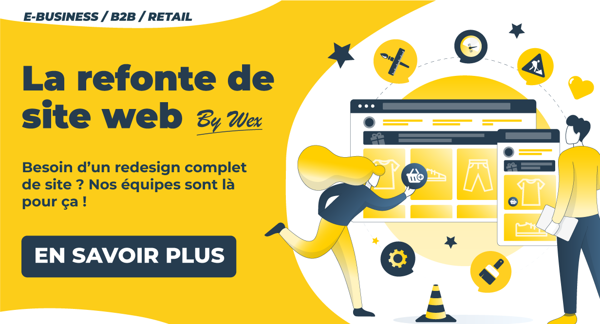 Développement de site web Wexperience