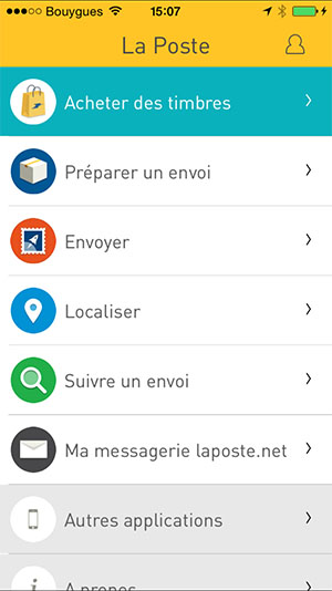 Application Mobile La Poste