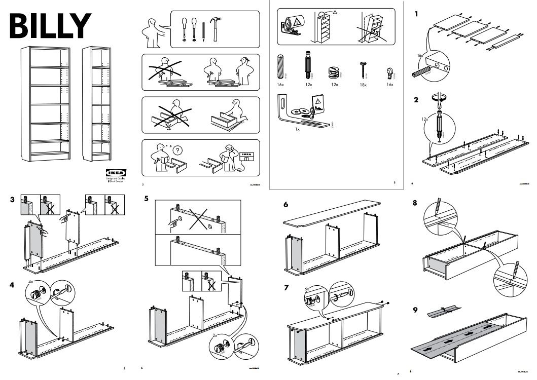 4 Lecons A Tirer Des Notices De Montage D Un Meuble Ikea Wexperience