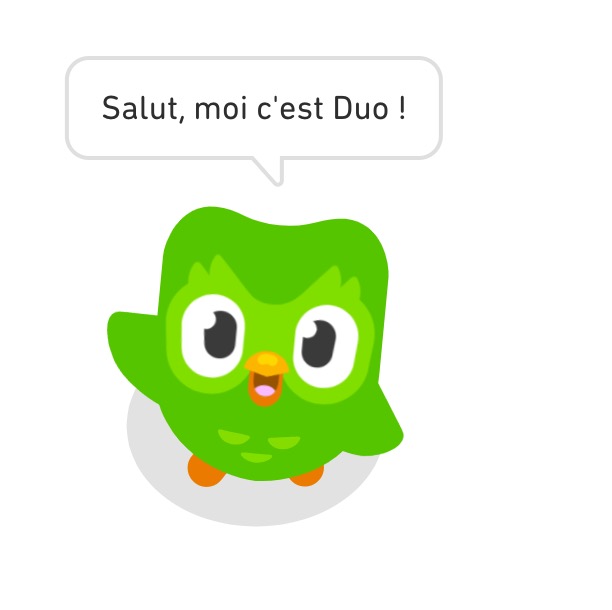 Duo : la mascotte de Dulingo